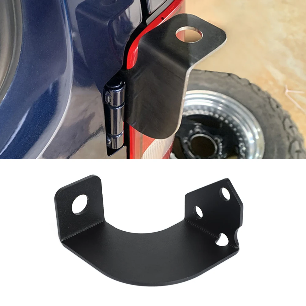 

Rear Tailgate Taillight Antenna Mount Bracket Holder Stand for Suzuki Jimny 2007-2017 Car Exterior Accessories PVC Black