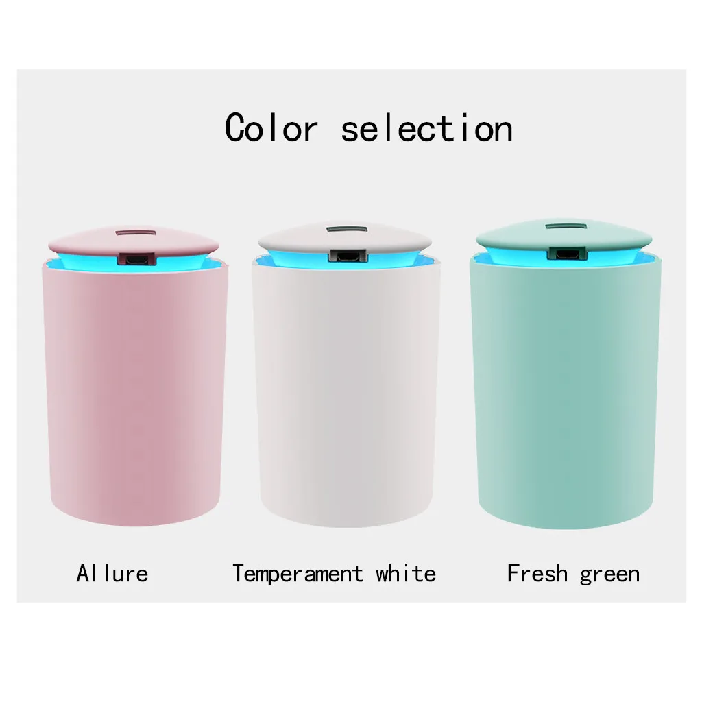 

Mini Air Humidifier Aroma Essential Oil Diffuser Super Quiet USB Fogger Mist Maker For Home Car Humidifier Diffuser