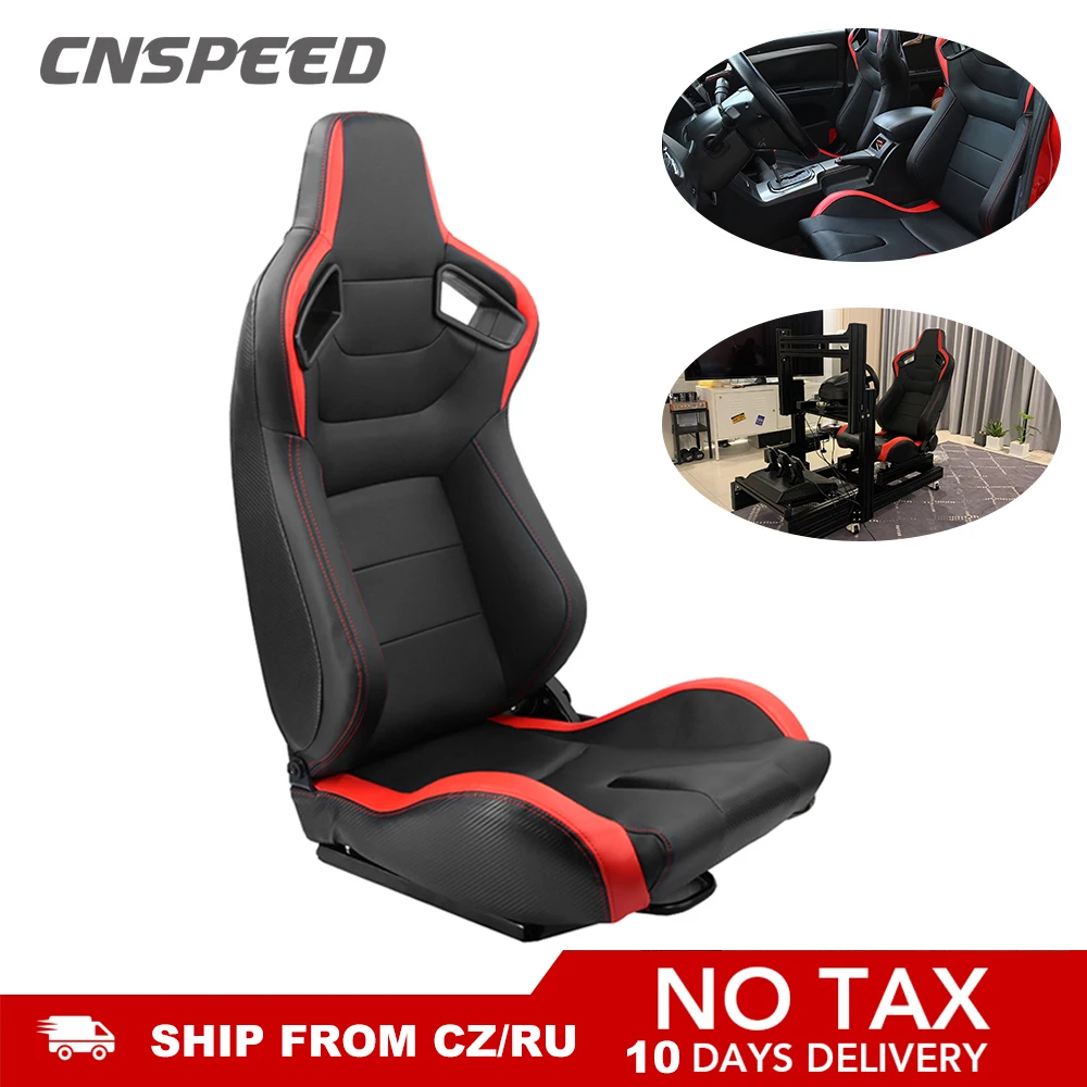 Автомобильные гоночные сиденья симулятор игры наклонные спортивные с 2 слайдами