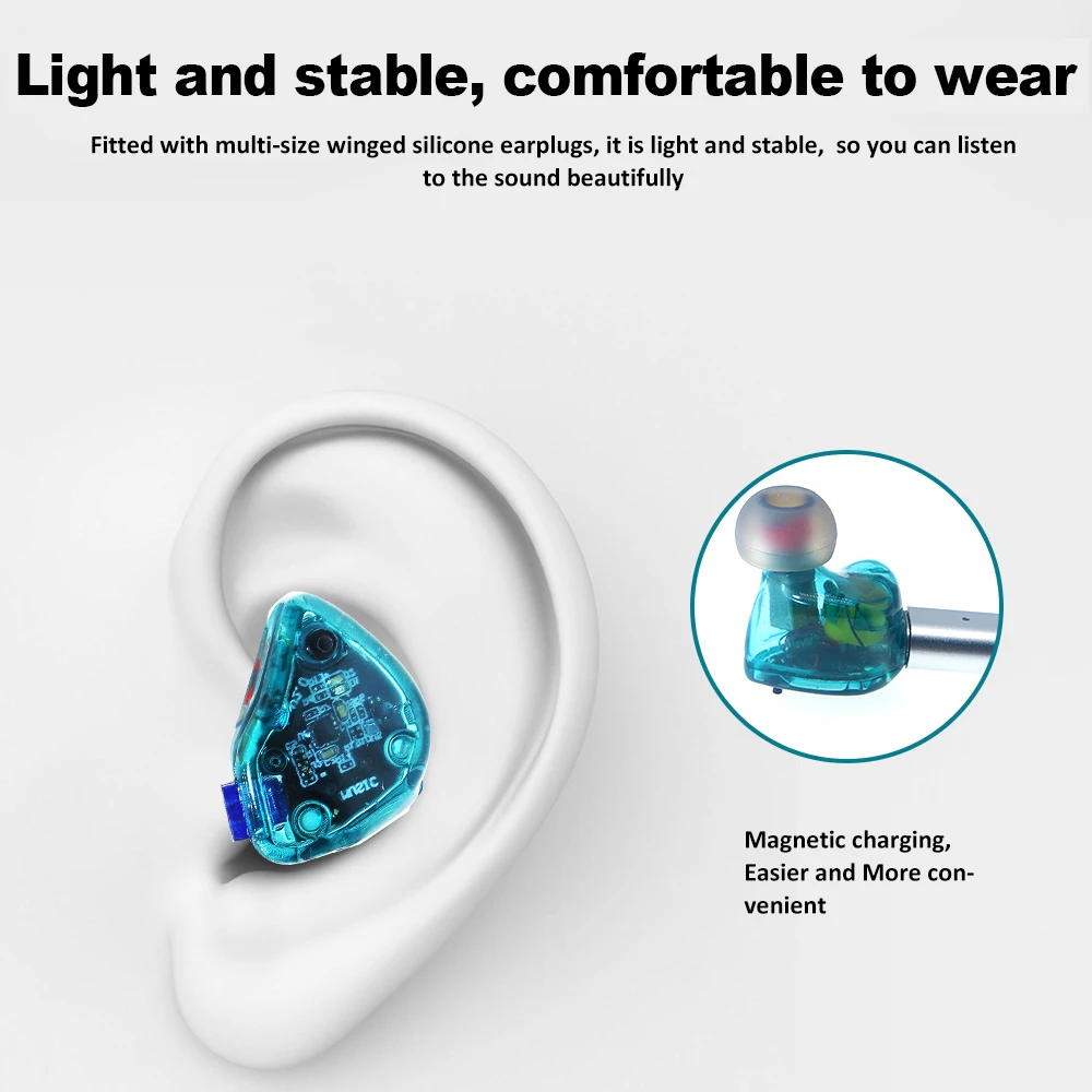 USB Перезаряжаемый цифровой слуховой аппарат с Bluetooth невидимые музыкальные