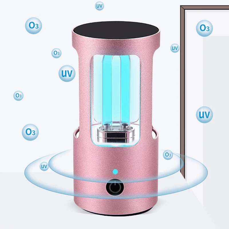 УФ лампа Портативный Мини стерилизатор для дезинфекции кварцевый ультрафиолет USB убить вирус UVC очищающий