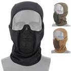 Тактическая пейнтбольная маска для страйкбола, Ранняя стальная маска, Охотничья Военная маска для езды на велосипеде, защитная маска на голову