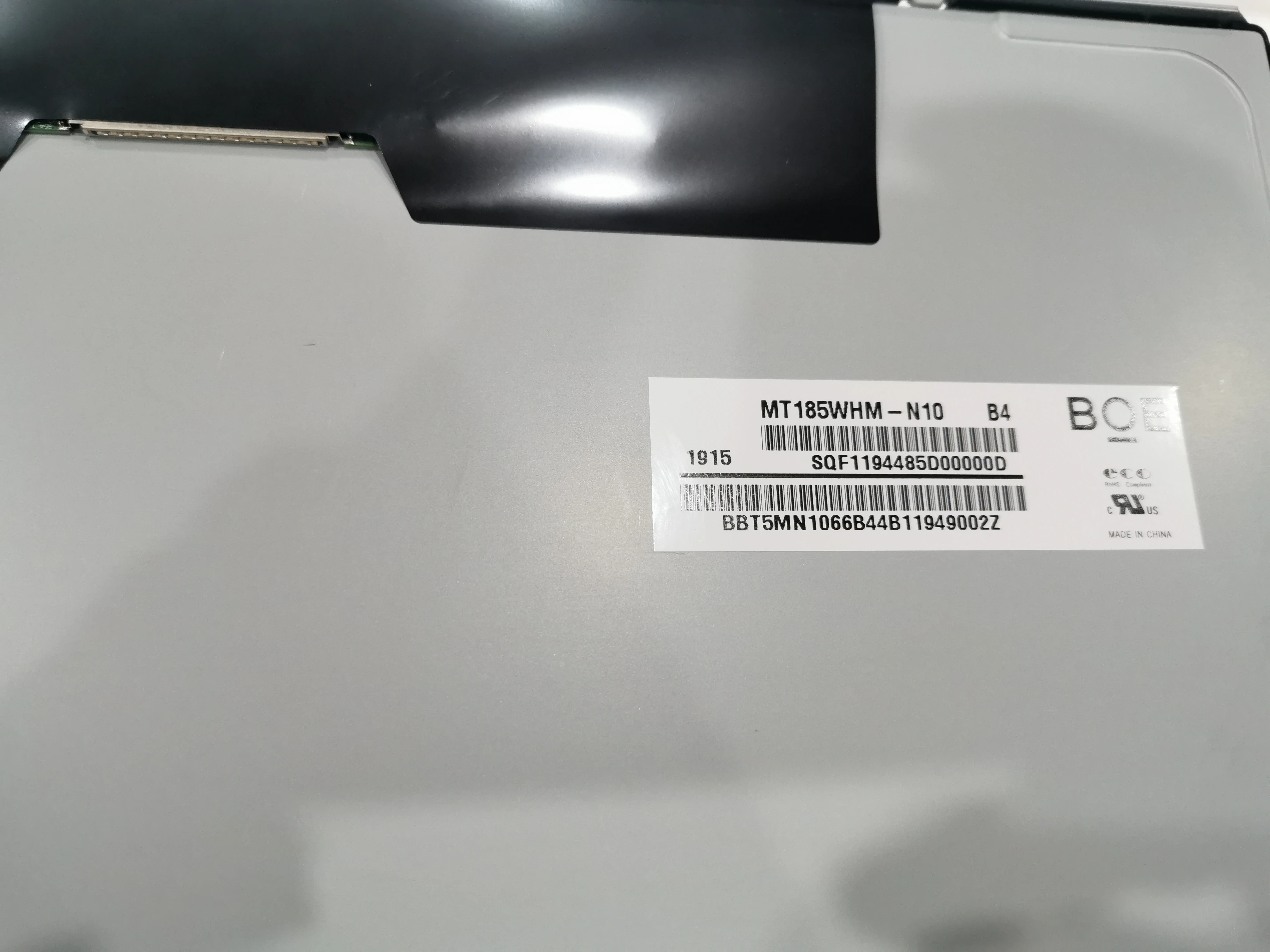 18 5 дюймов MT185WHM N10 200cd/m 30 контактов TFT LCD панель для настольного монитора Замена