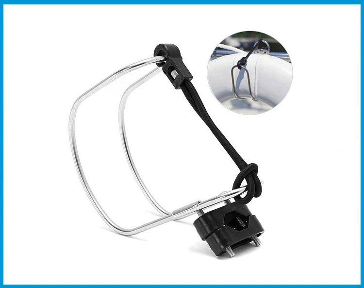 2 шт. морской класс SS 316 Подкова спасательный круг держатель для плавательного