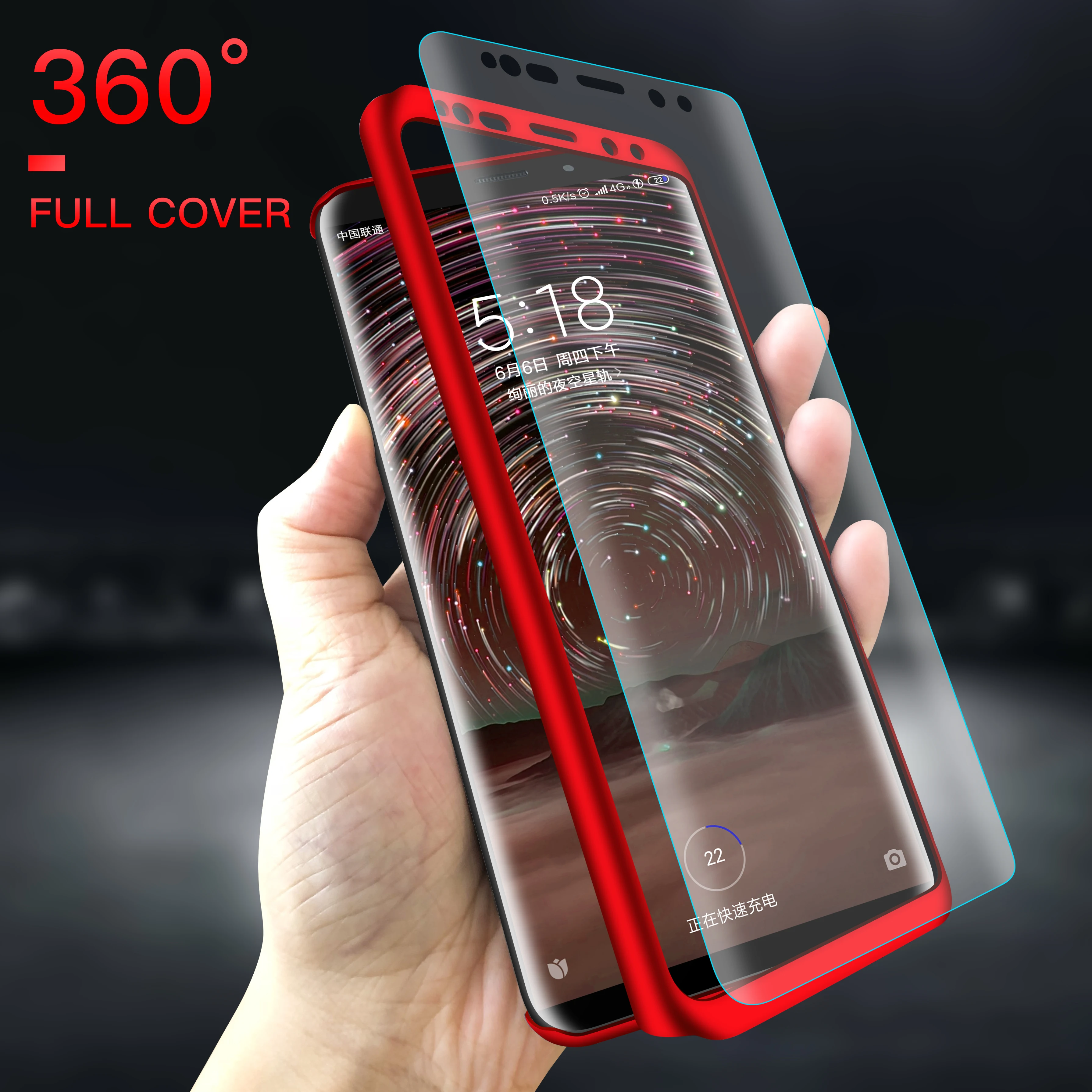 Полностью защищающий чехол для телефона Samsung S10 S9 S8 Plus S10E S7Edge Note 9 8 A70 A50 A30 A20 M10 M30