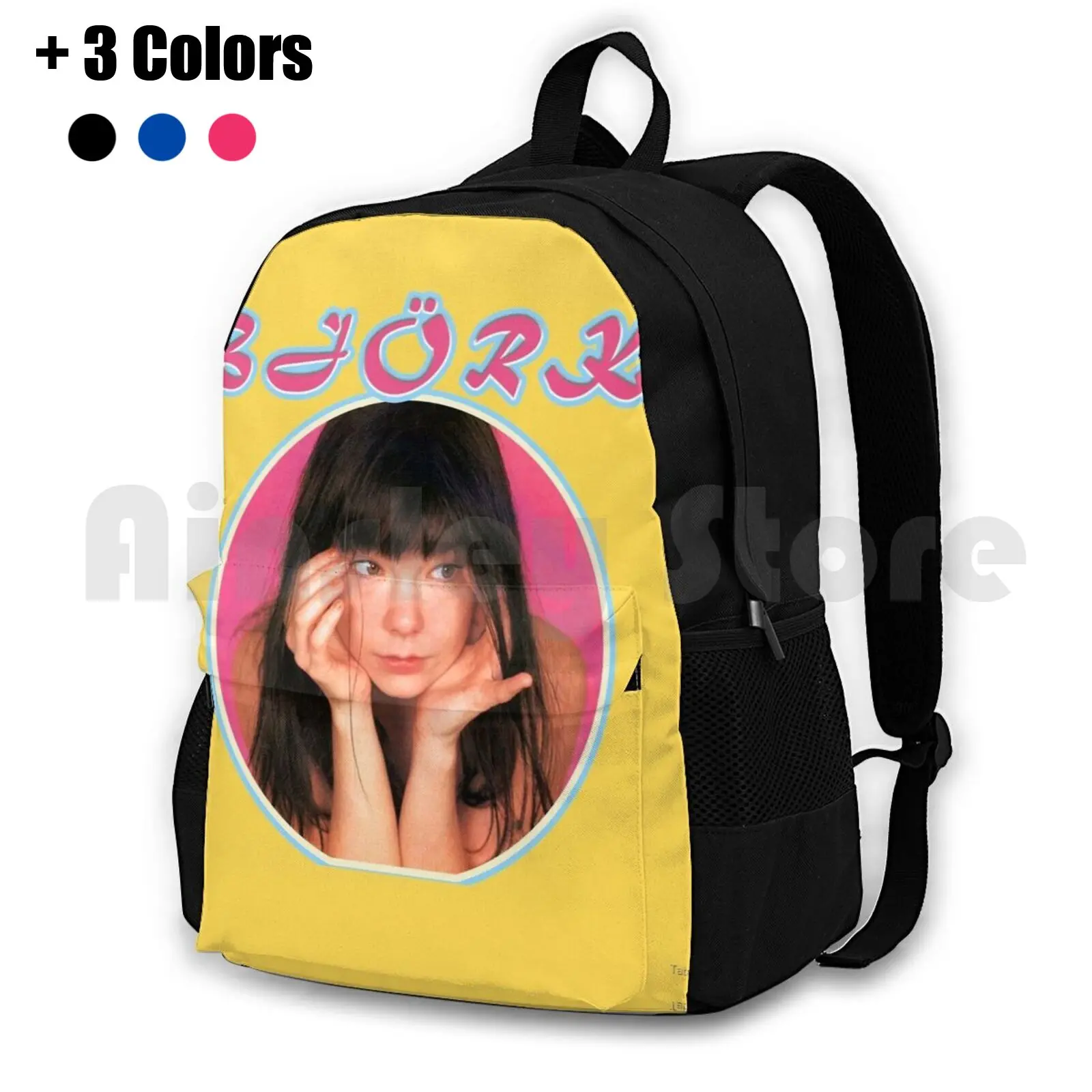 

Женский рюкзак в стиле 90-х электронный, с круглым тройником