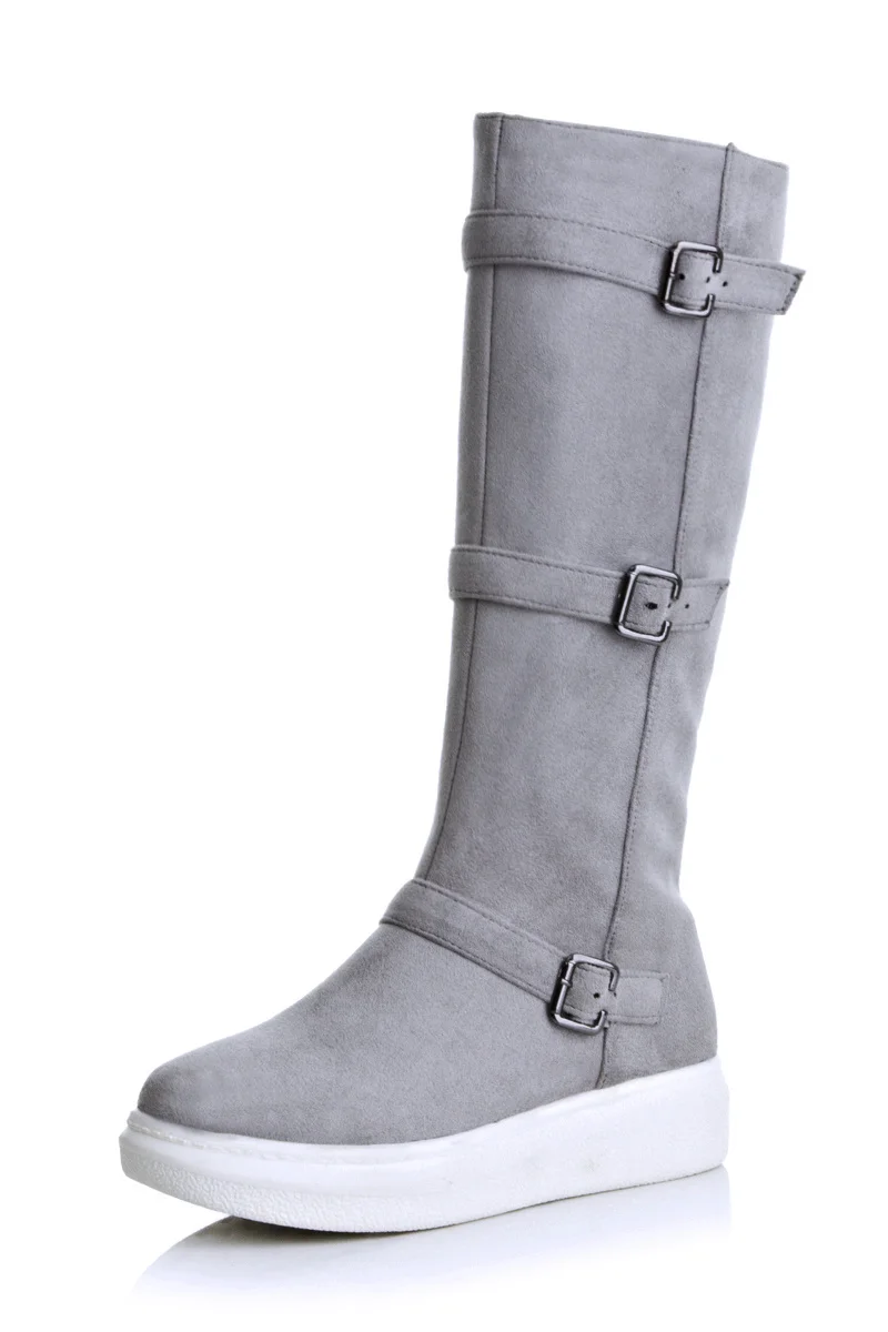 Новые рыцарские сапоги! Европейский и американский стиль нескользящая резиновая