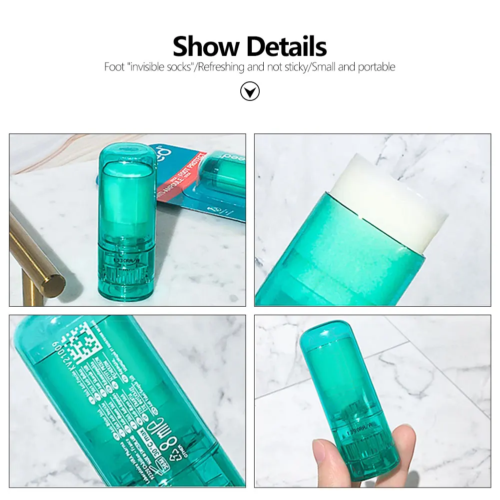 Антиблистерный бальзам для защиты стоп средство ухода за пятками незаметно