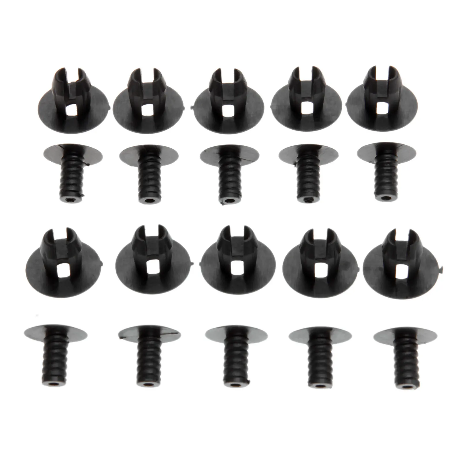 

50X Lot Auto CarFasteners Clip Car Interior Trim Panel Lining Clips Retainer Rievts For VW Volkswagen T4 T5 Car Accessories