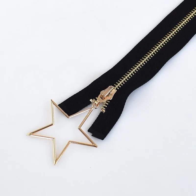 Meetee 5# Двойные ползунки Металлические молнии открытый конец DIY молния для шитья пуховик пальто молния аксессуары для одежды