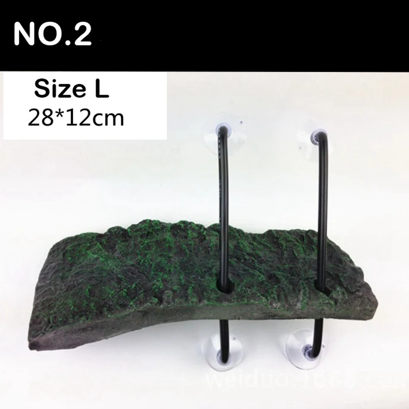 NO.2 Size L Экологичный материал многоразмерный питомец черепаха сушильная платформа Автоматическая подъемная платформа черепаха плавающий остров Ползания игрушка для домашних животных - Цвет: NO.2 Size L
