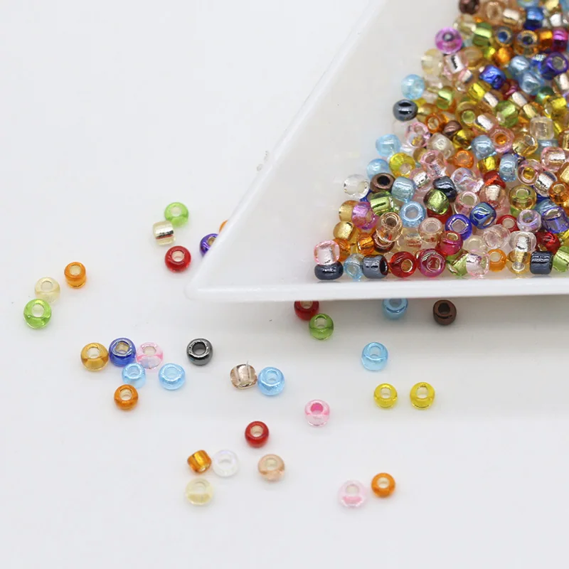 Бусины из австрийского хрусталя в ассортименте 20 г 2 мм|Бусины для одежды| |