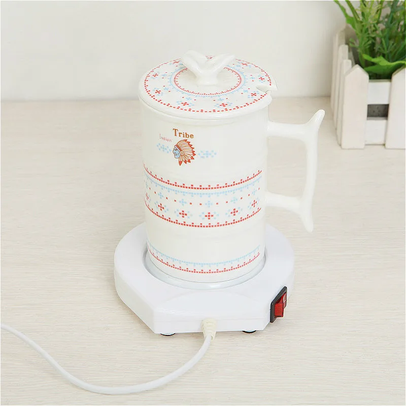 USB настольная подставка-нагреватель для кружки детская бутылка кофе чай чашка нагреватель 110 В Электрическая чашка с питанием подогреватель нагреватель для напитков вставка напитки нагреватель