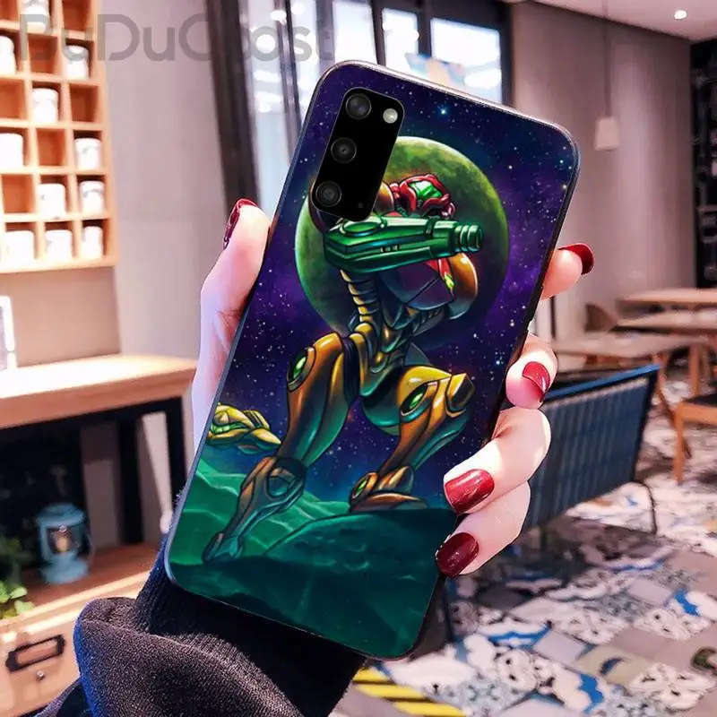 

Hrmes Samus Aran Metroid Phone Case for Samsung Galaxy S10 Plus S10E S6 S7 edge S8 S9 Plus S10lite S20 Plus S20 Ultra