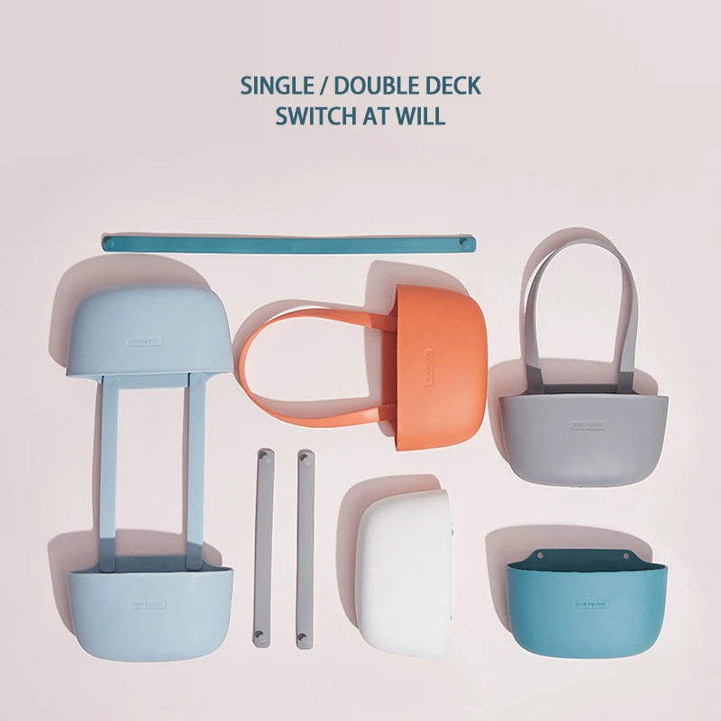 

Kitchen Sink Sponge Storage Basket Drain Rack Brush Holder Home Storage Organizer Faucet Hanging Baskets Kitchen Bathroom Tool