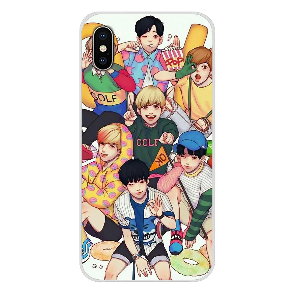 Для Huawei Honor 4C 5C 6X 7 7A 7C 8 9 10 8C 8S 8X 9X 10I 20 Lite Pro Boy Group Kpop GOT7 аксессуары с узором чехлы для