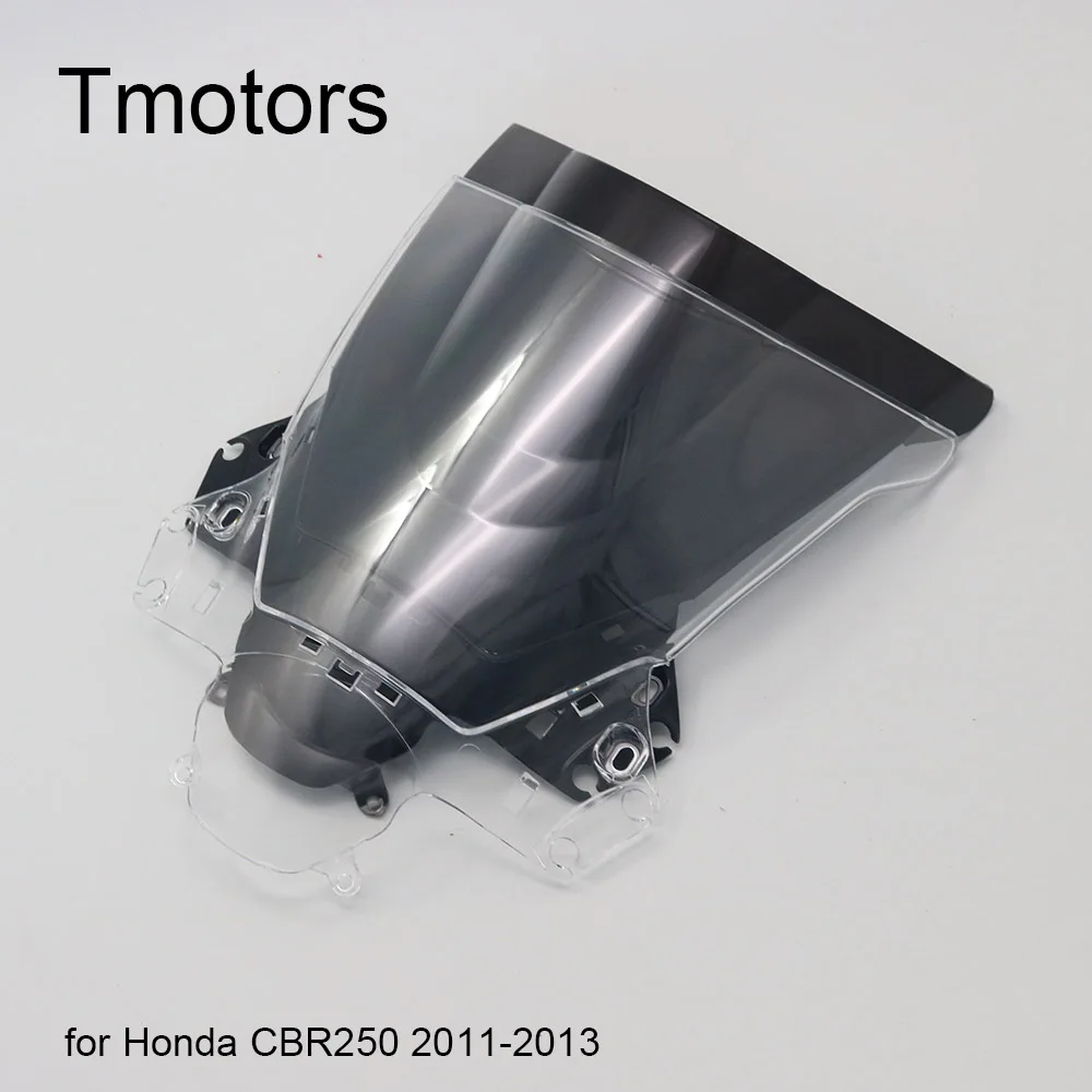 Ветровое стекло Double Bubble для Honda CBR 250R CBR250R 2010 2011 2012 2013 MC41 Iridium CBR250 MC 41 R|Козырьки от