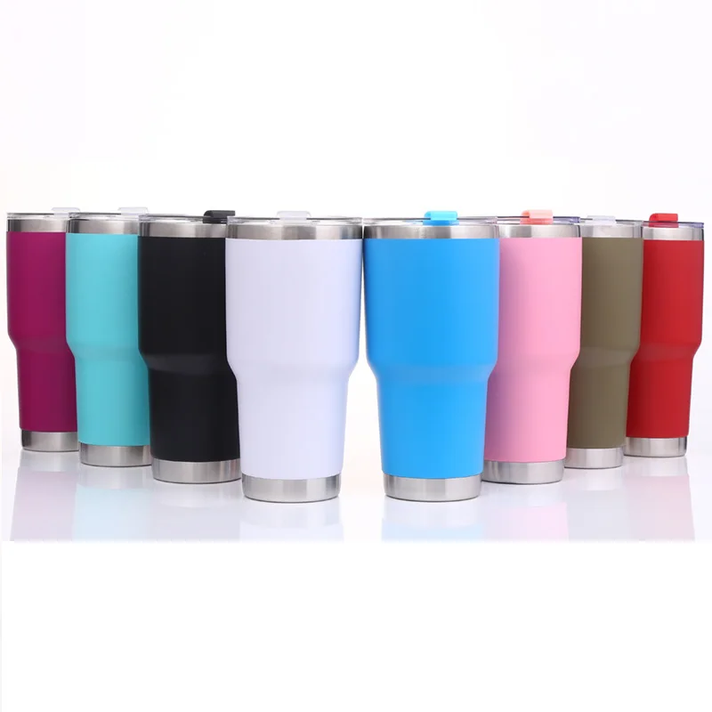 20 унций/30 унций стакан из нержавеющей стали с двойными стенками чашка вакуумной