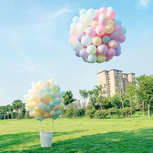 30 шт. Macarons Ballons пастельные вечерние воздушные шарики в виде леденцов 1 го 2 3 дня