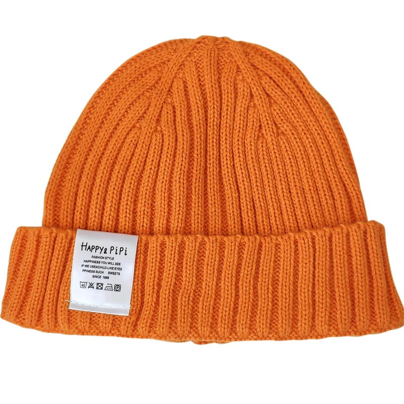 

Purple Knitted Hat Female Hip Hop Fur Hat Summer Thin Yuppie Patch Wool Hat Japanese Cold Hat Autumn