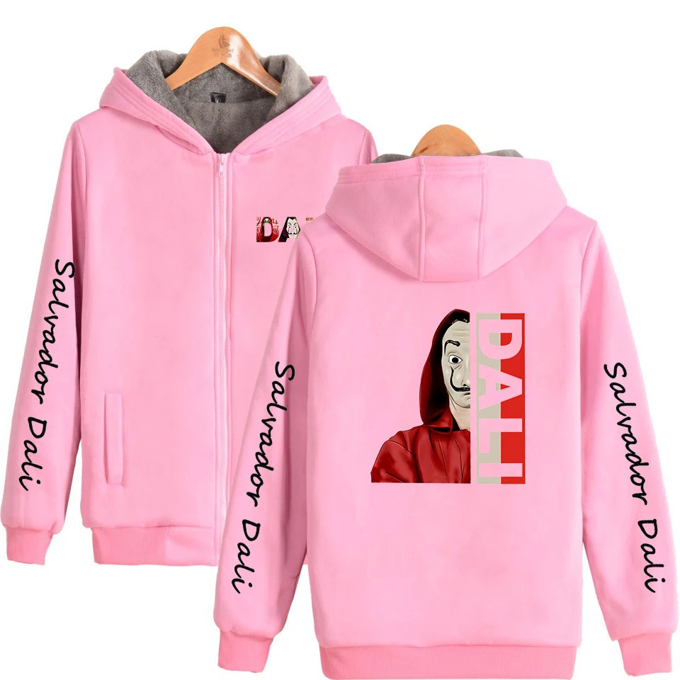 Мужская толстовка с капюшоном принтом Сальвадора Дали | одежда