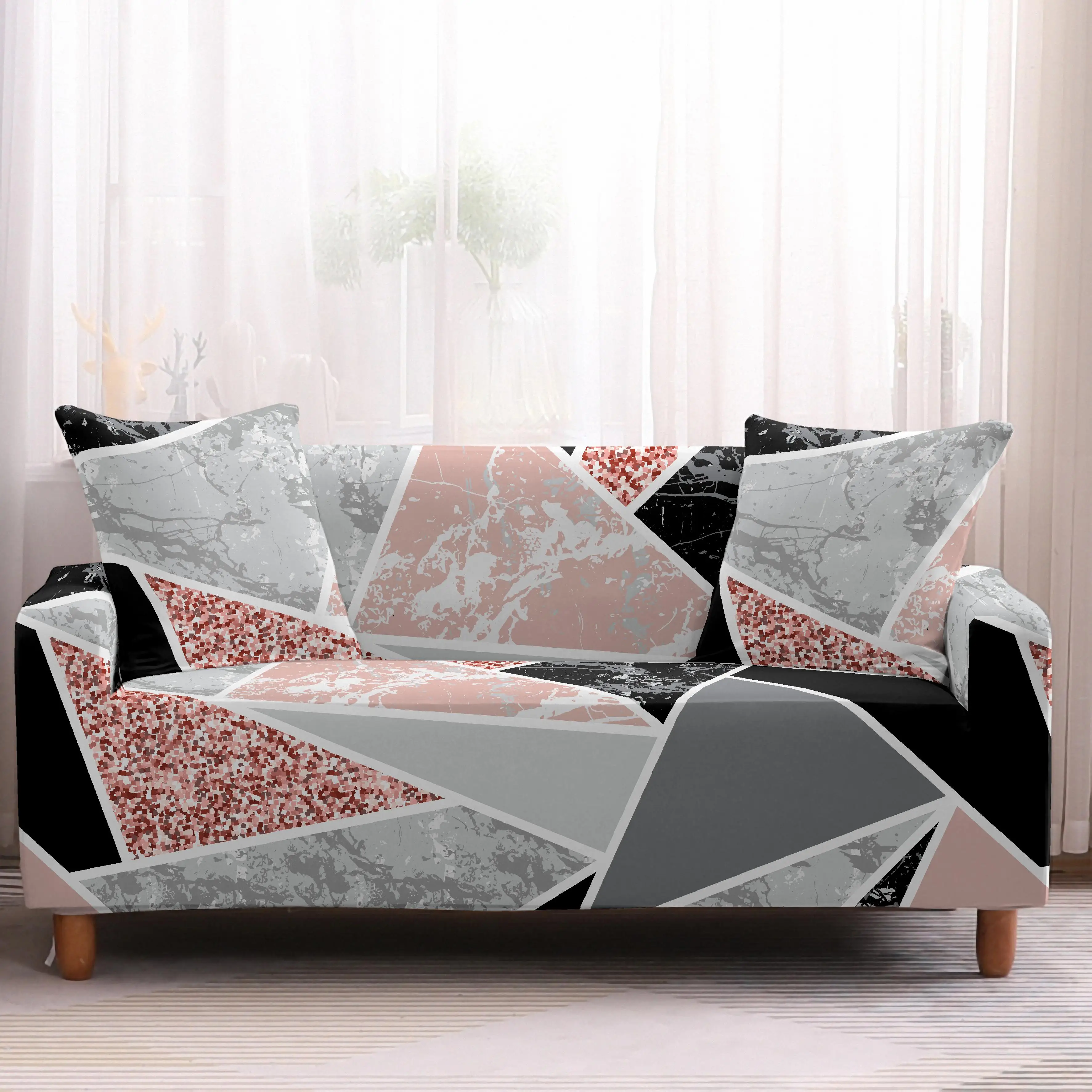 Чехол для дивана эластичный 1/2/3/4 местного размера | Дом и сад