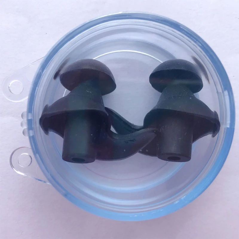 1 пара водонепроницаемые силиконовые беруши для плавания с защитой от