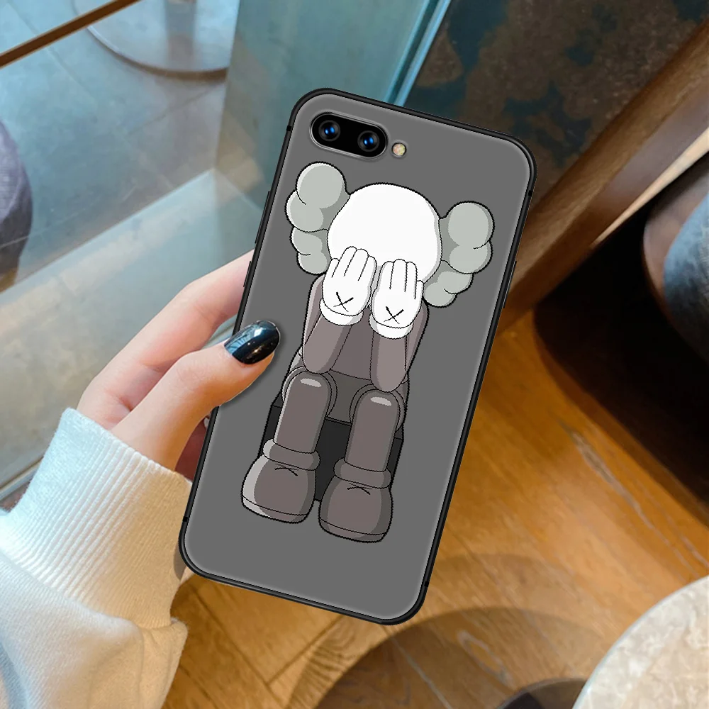 

Trend Brand Kaw Doll Phone Case Cover Hull For HUAWEI Honor 6A 7A 8 8A 8S 8x 9 9x 9A 9C 10 10i 20 Lite Pro black Coque Fashion