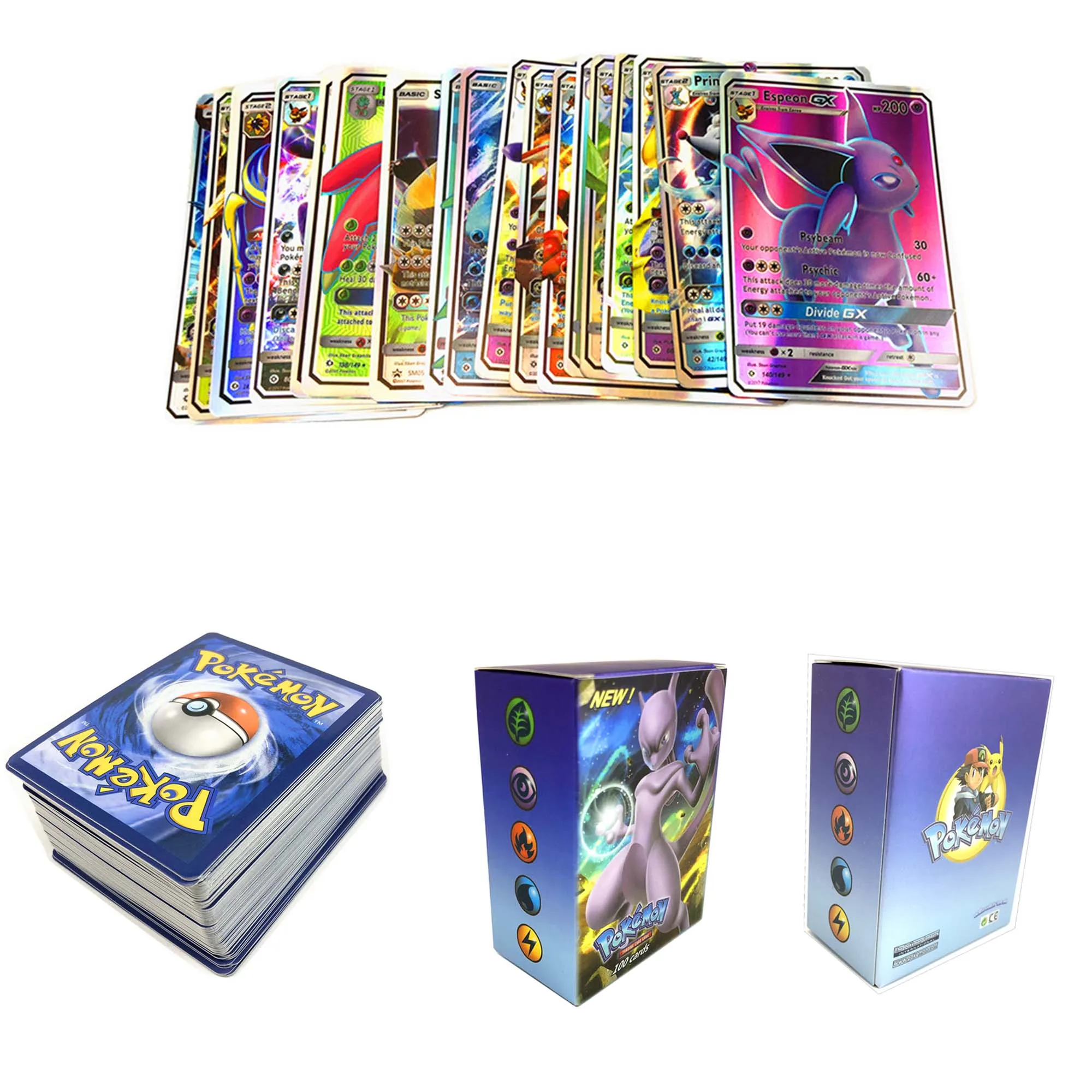 240 шт держатель Pokemones альбом для коллекции карт Pokemones и некоторые варианты GX MEGA EX card