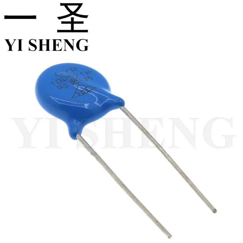 

10pcs varistor 10D621K 620V piezoresistor 10D621