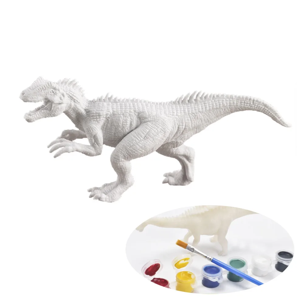 Обучающие игрушки для детей Веселые рисования детские украшение динозавра