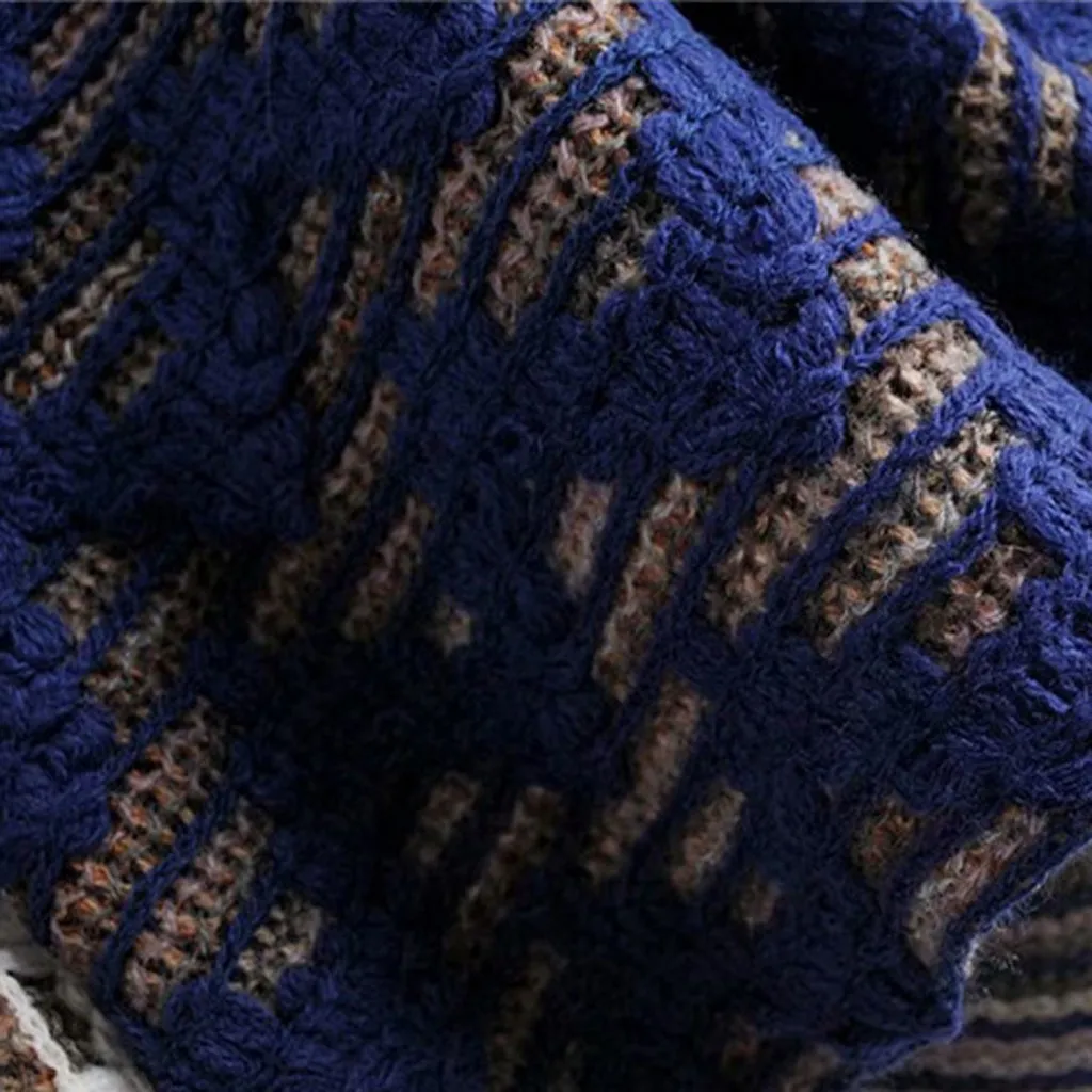 Женская накидка с жемчужным принтом зимний лоскутный свитер бахромой и рукавом