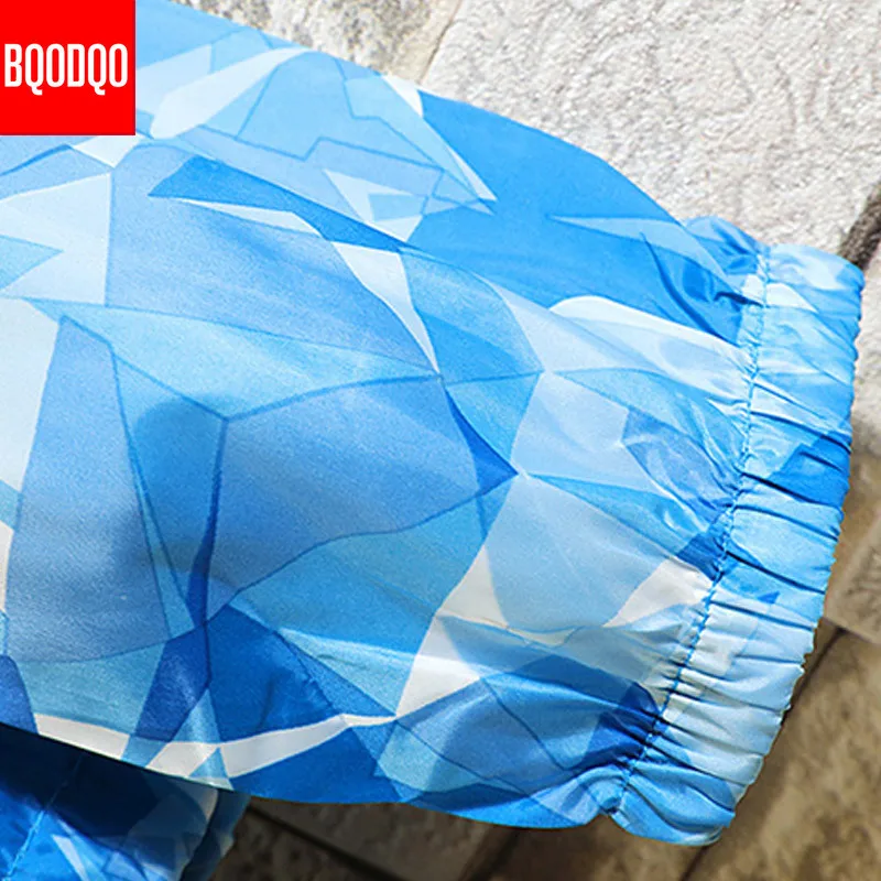 Камуфляжный принт уличная куртка пальто для мужчин Осенняя мешковатая дышащая