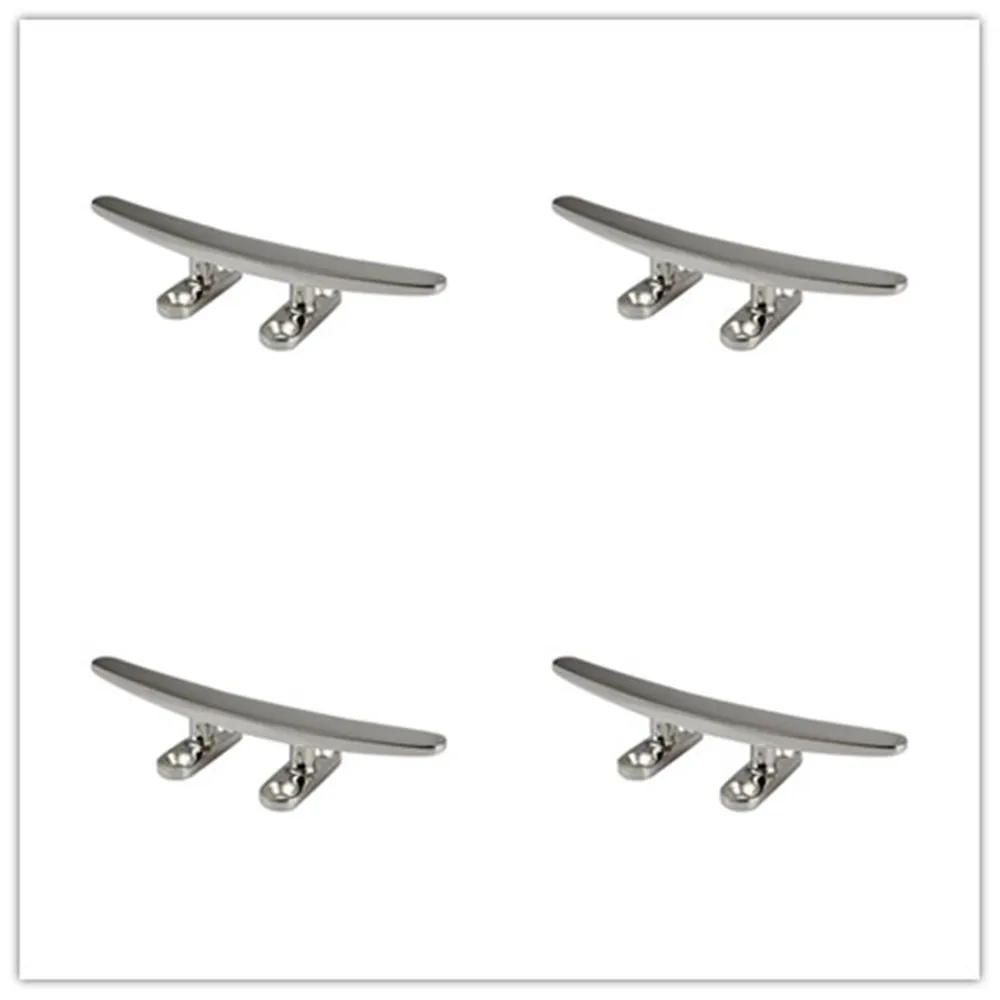 

4 шт. 5 дюймов SS316 аксессуары для лодок морские принадлежности низкий силуэт скобы для Морских Фитингов