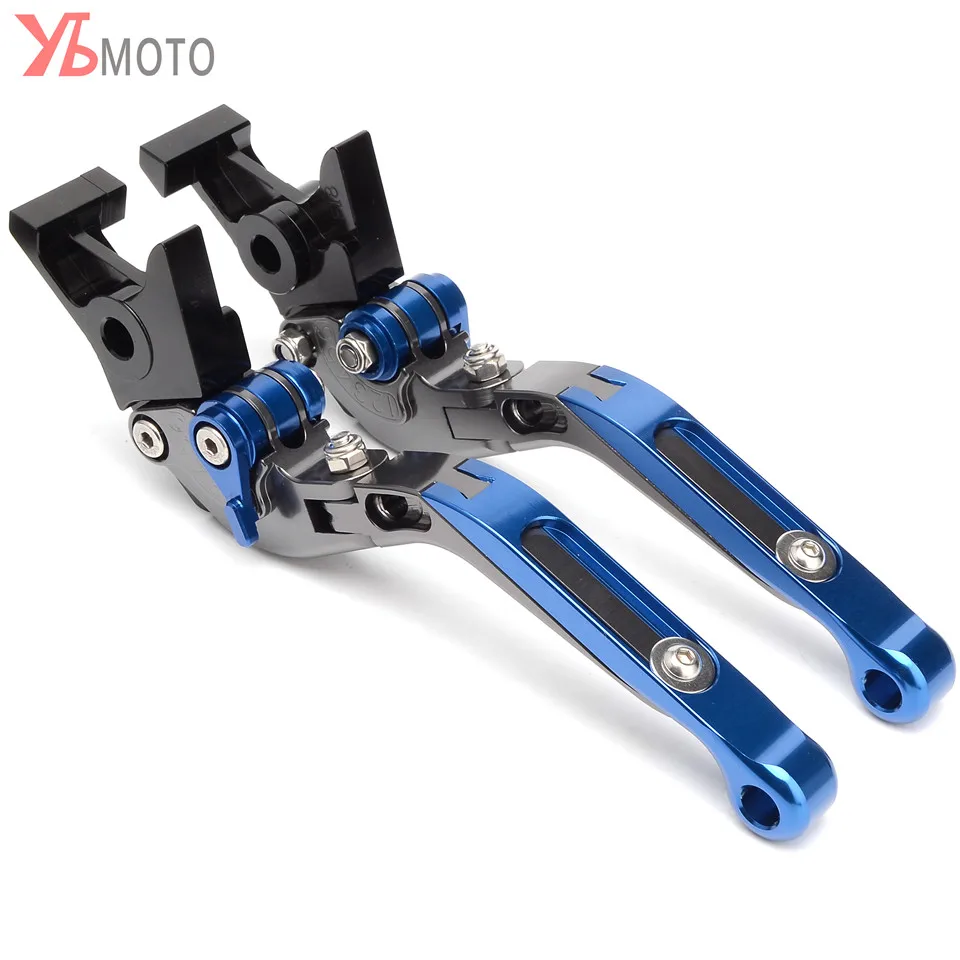 Top brand Motorcycle CNC Accessories Ajustable Clutch Brake Levers For KYMCO XCITINGS400 XCITING S 400 2017 2018 2019 with logo |