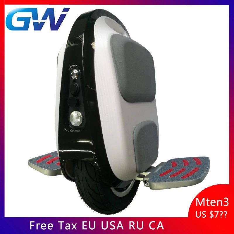 Gotway Luffy Mten3 84V Электрический мини-Моноцикл 10 дюймов Вес 10 кг максимальная скорость 40 км/ч, срок службы 40-50 км, светодиодный светильник, допускается регистрация самолета