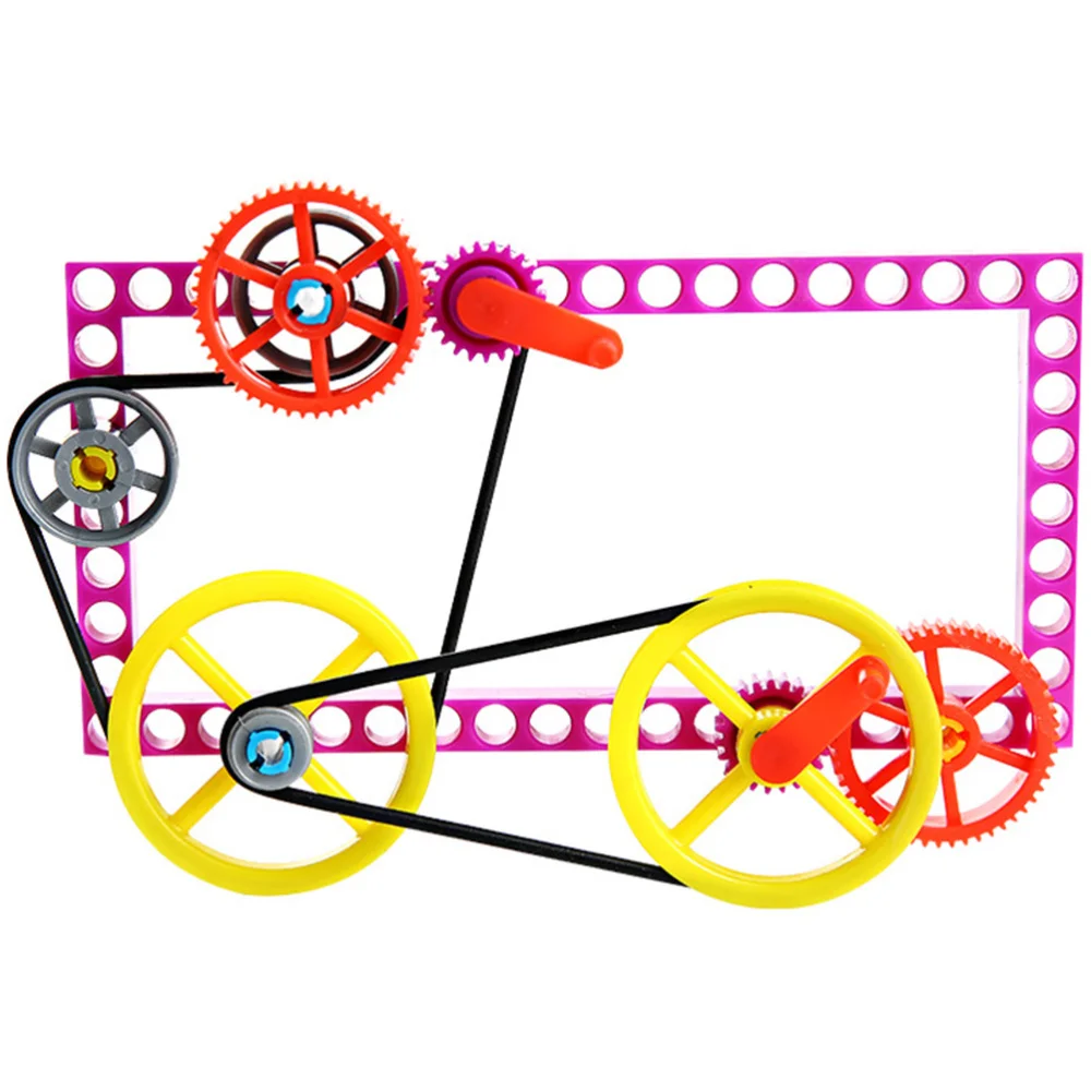 

1 Set Children's Creative Educational DIY Toys Model Gear Pulley Set Toys