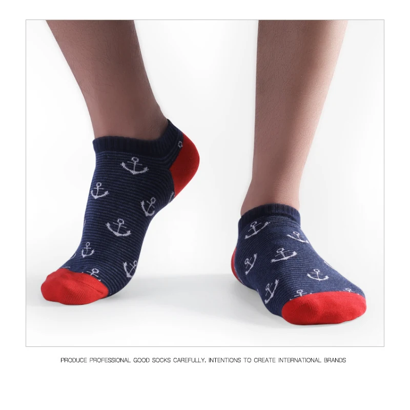 Носки башмачки мужские летние спортивные дышащие с закрытым носком большие