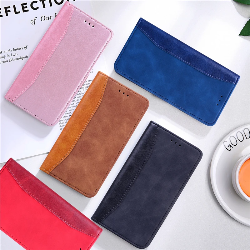 

Imitation Cowhide Leather Phone Case For Xiaomi Redmi 4X 7A 8 8A 9 9A POCO X3 NFC Redmi Note 4 4X 7/8/9 Pro 8T 9S Cover