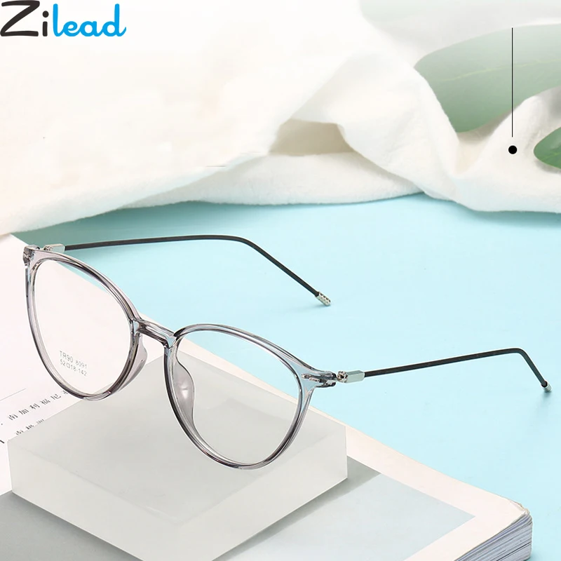 Zilead кошачьи глаза Fnished близорукость очки желе близорукие очки для женщин и мужчин очки с 0-0.5-1.0-1.5.-6.0
