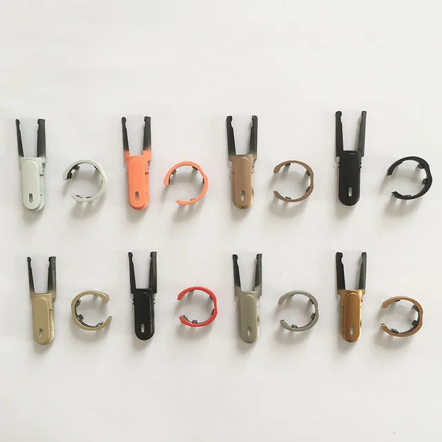 Цветное кольцо для кнопки сменные жесткие запасные аксессуары алюминиевый сплав