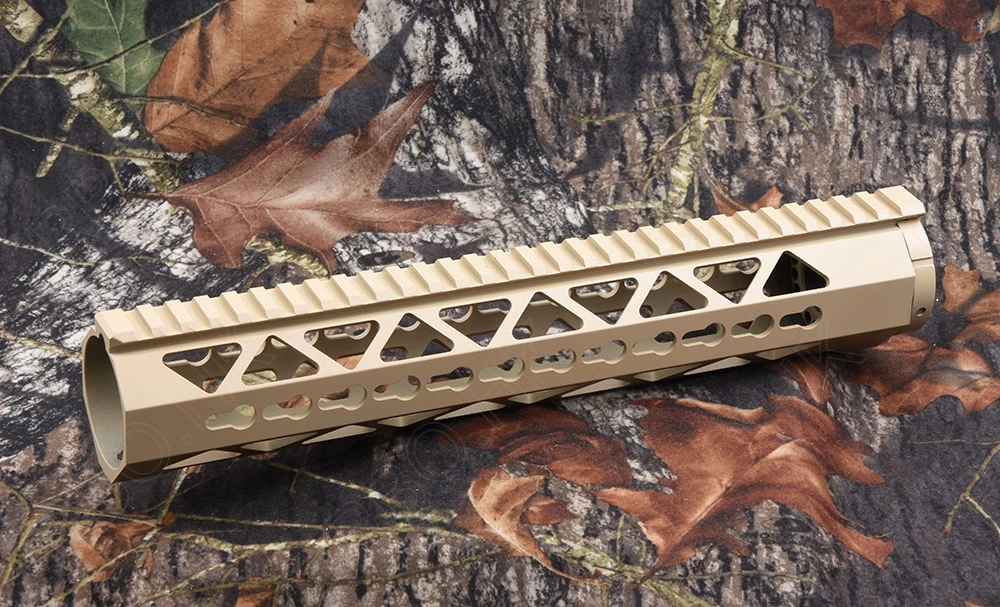 Тактический Стиль Алюминиевый AR свободный поплавок ручной гвардии 12 дюймовая