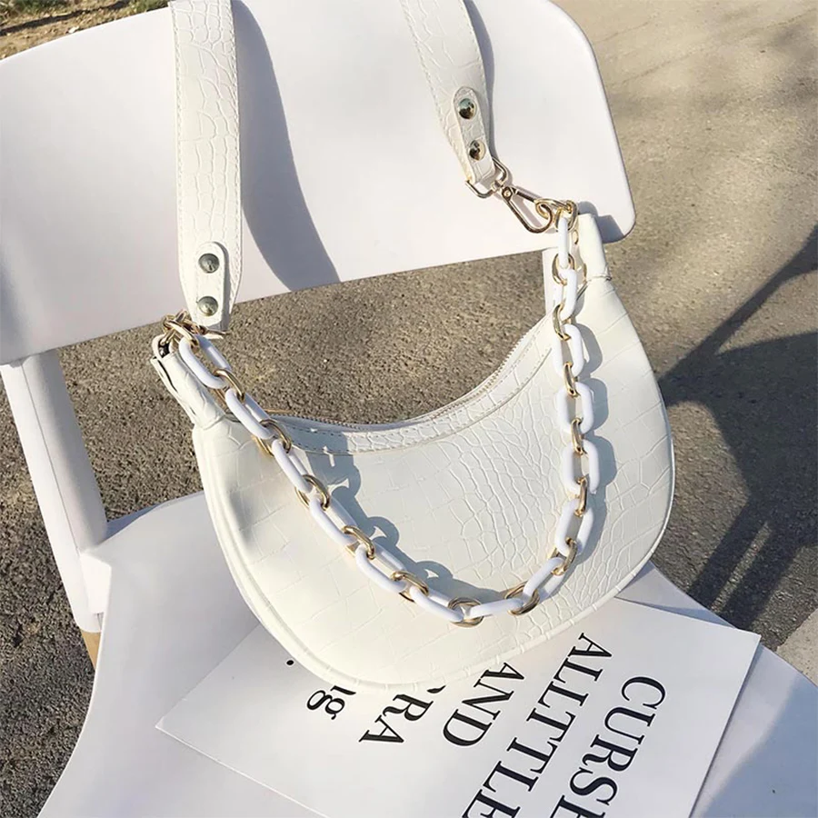 Сумка под мышку крокодила 2020 новые женские дизайнерские роскошные сумки с