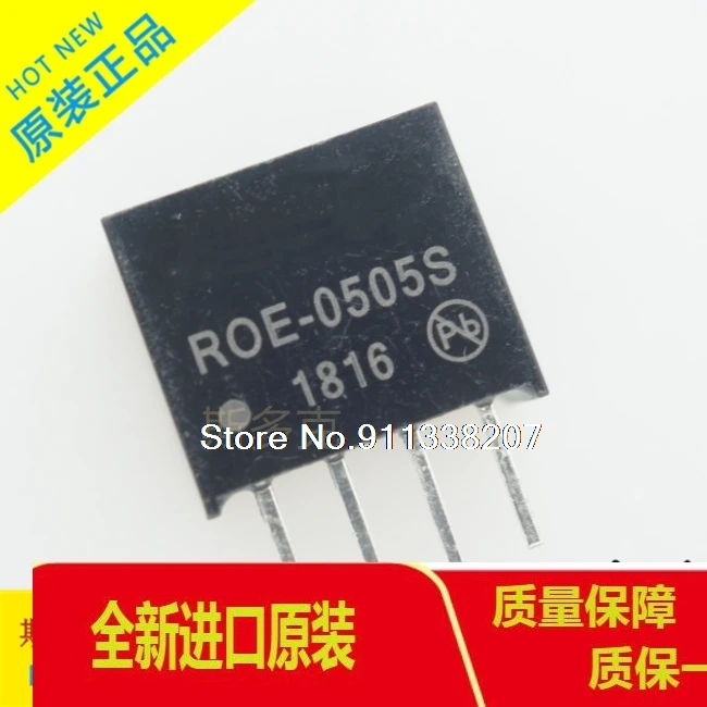 

5PCS/LOT ROE-0505S DC DC SIP4 RECOM 1W