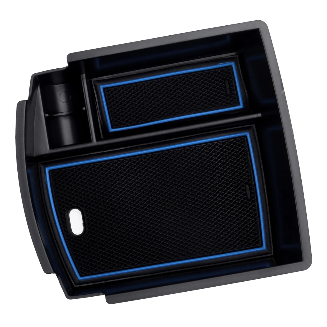 

Подлокотник beler для центральной консоли, коробка для хранения, органайзер, подставка для Hyundai Kona 2018 2019 2020 2021, черный пластиковый