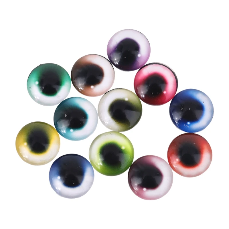 

20pcs Glass Doll Eye DIY Crafts Eyeballs for Dinosaur Animals Eyes Accessories Jewelry Making Handcraft 8/12/18mm