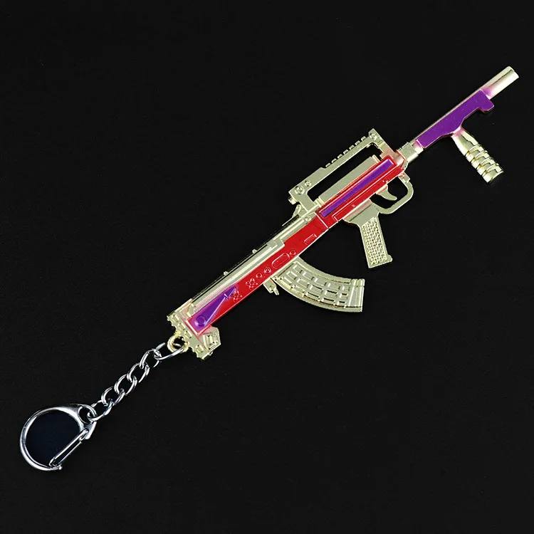 PUBG коллектор индивидуальность Нежный пистолет оружие Модель кулон брелок