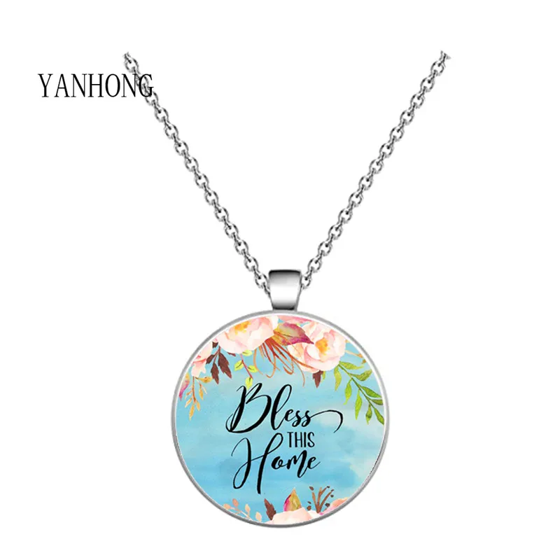 

Faith,Dream,Love,Hope,Vintage,Believe Art Letter Printed Glass Cabochon pendant necklace