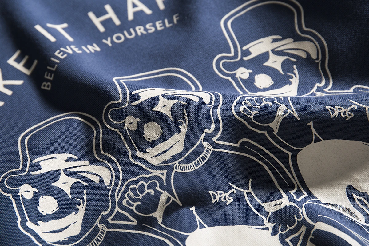 

RHYMONSTER Fake Two Piece Three Snowmen Printed Pullover Sweatshirts 2021 Hip Hop Fashion Streetwear Mens High Street Loose Tops