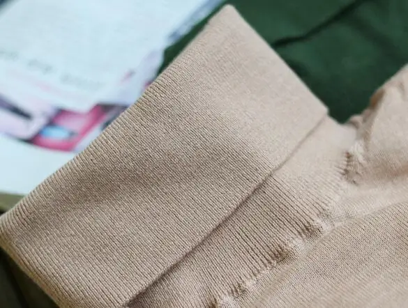 

Women Sweater Autumn /Winter New Seven-color Silk Cotton High Collar Sweater